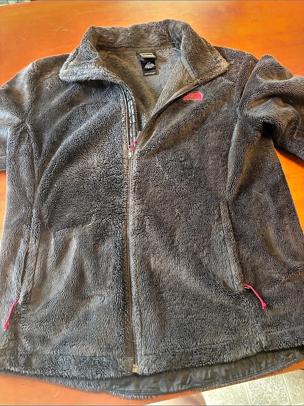 The North Face Black Fleece Jacket Size Large